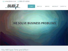 Tablet Screenshot of bub-z.com